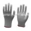 Best Price Carbon Fiber Antistatic PU Top Fit Gloves/Electronic Safety PU Finger Coated Antistatic Gloves for Led