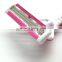 Manufacturer wholesale rubber handle shavers disposable shaver for women