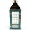 hot selling christmas festival iron wood glass outdoor wall candle holder lanterns