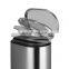 New-developed Bathroom Waste Bins Stainless Steel 5L Dustbin Square Round Shape Metal Trash Bin