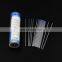 Medical disposable hematocrite glass non-heparinized 75mm capillary tubes heparin
