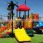 Outdoor games children preschool playground equipment and kids plastic playground slide games for kindergarten