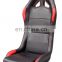 JBR1048 folded gaming seat car seat PVC Leather Red and fabric or pvc leather