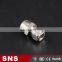 Серия SNS KTC, соединитель из латуни KTC8-03, прямой, с металлическим стопорным втулком, высокого качества
