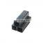 China supply Q195 low carbon black steel hot dip galvanized coating square tube/rectangular hollow tubular steel pipe