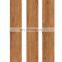 Interior decoration 6x32 chinese brown wooden strip style selections wood flooring tile
