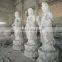 White marble  stone buddha statue