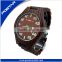 2015 New Japanese Movement waterproof Natural Sandal Wood Watch