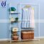 Good quality portable folding rack for clothes free standing clothes rack storage closet