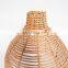 Unique Rattan Pendant Light Shade Living Room, Woven Rattan Lamp Shade Hanging, Wicker Light Fixtures Vietnam Cheap Wholesale