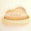 Cloud-shaped Rattan Wall Basket Toy Storage Handwoven