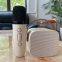 Portable Bluetooth speaker and mini wireless microphone set