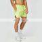 Gym Men Compression Shorts With Pockets Custom Jogger Running Polyester Drawstring Waist Pants