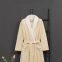 European Size Shell :Microfiber and Terry Lining Bathrobe ,SPA Bathrobe/OEM