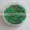 Salable Green Tree Table Confetti Sequins and Red Round Confetti for Wedding/Celebrations
