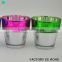 online mercury votive glass tealight candle holders / glass containers for candles