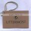 Folding Paper Hang Tags Jewelry Hang Tag Plastic Loop