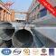 S500MC steel poles galvanized electric pole with HDG safety factor 2.1 or more