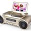 All In One Portable Karaoke Player with 9 inch screen TV FM DVD player Game LD-1011D