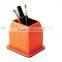 Classic PU leather single pen holder