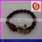 fashion stainless steel gold clasp 550 firefighter paracord bracelet