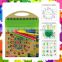 kids activity book for colouring and drawing