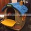 Funny plastic castle playhouse playground equipment from China