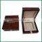 Free sample custom wooden velvet coin saving box case wholesale