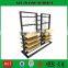 Metal display stand for tiles display