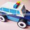 ASTM Certified Good Wooden Toys Small Size Solid Wood Mini Truck for Firemen