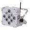 9x10W 4 in 1 wireless led par lights mini flat rgbw led par light can
