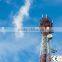 High Tension Self Supporting Steel Telecommunication Tower
