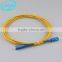 Industrial standard Outdooor Single mode Optical Fiber Patch Cord with SC/APC to SC/PC Connectors