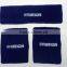 Factory cheap cotton wristband with embroidery logo