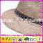 Hollow Straw Fedora Hats Wholesale Seagrass Straw Fedora Hat