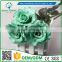 Greenflower 2016 Wholesale handscrafts Real Touch Latex PU China Artificial Flowers Big Rose for wedding decoration occation