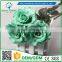 Greenflower 2016 Оптовые ремеселные изделия. Искусственные цветы из латекса и ПУ с реальным ощущением. Большие розы из Китая для украшения свадеб и других мероприятий