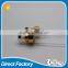 16mm gold or silver aluminum crimp pump , transparent plastic actuator