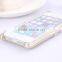 Best Selling Rose Flower Engraved PC Material with Mirror Back Cover Cell Phone Cases for Iphone 6 6plus 5s