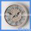 HOGIFT Rectangle Metal tempered Tin wholesale diy decorative Wall Clock