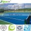 excellent buffering sports flooring for tennis court polyurethane rubber floor covering