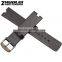 Durable Genuine Leather Deployant Watch Band Strap Buckle Bracelet Watchbands 22mm