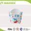Disposable custom printed paper chip cup chip box