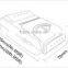 Bizsoft good quality!Zonerich AB-320M Mobile printer for Parcel delivery receipts