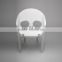 mystery style fiberglass S.T.Q.T.V.M Chair/skull armchair