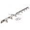 2015 High Quality High Grade Durable New Stainless Steel Coat Robe Hat Clothes Towel 8 Hooks Wall Hanger Rack