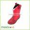 Long PU leather material thin high girl boots for kid