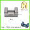 OIML standard stainless steel 20kg rectangular weight, F1 F2 M1 calibration weights, stainless steel precision weight