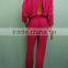 2016 Hot Selling Women Boat Neck Cut-out Back Fashion Casual Jumpsuits in Dongguan Factory