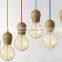 Highest quality wooden light pendant with Wood ceiling rose
